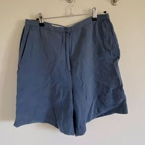 Silk Trouser Shorts